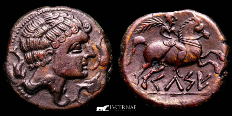 Hispania Antigua - Celsa (Velilla del Ebro, Zaragoza) - Bronze As (17,33 g, 30 m...