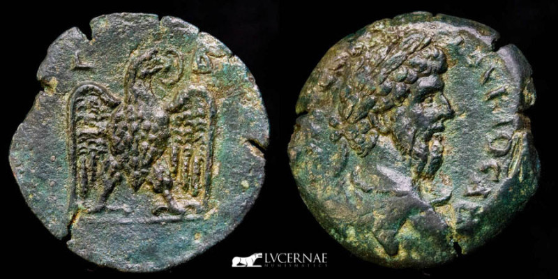 Roman Provincial. EGYPT. Alexandria. Lucius Verus 161-169 AD Æ drachm (16,90 g.,...