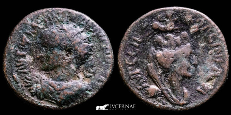 Roman Empire - Provincial - Mesopotamia, Anthemusia. Elagabalus. AD 218-222. Æ (...