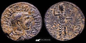 Philip I Bronze AE25 7.94 g 25 mm Antioch 244-249 A. D. Near extremely fine