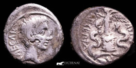 Octavian (Augustus) Silver Quinarius 1,63 g. 14 mm. Rome 29-28 B.C. gVF