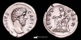 Aelius Caesar Silver Scarce Denarius 3.39 g. 18 mm. Rome 137 A.D. Good very fine