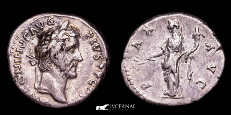 Roman Empire - Antoninus Pius (AD 138-161), silver denarius, minted in Rome 140-...