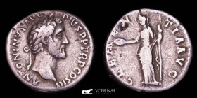 Antoninus Pius Silver Denarius 3.71 g. 17 mm. Rome 15 A.D. - 200 A.D Good very fine (MBC+)