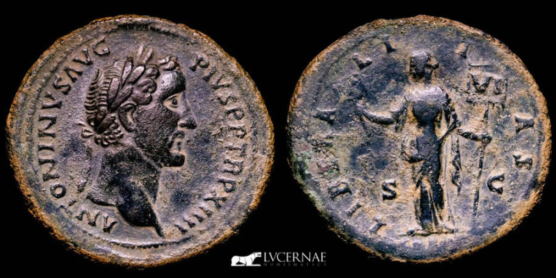 Roman Empire - Antoninus Pius (138-161 A.D.) Ӕ Sestertius (23,25 g., 36 mm.). Ro...