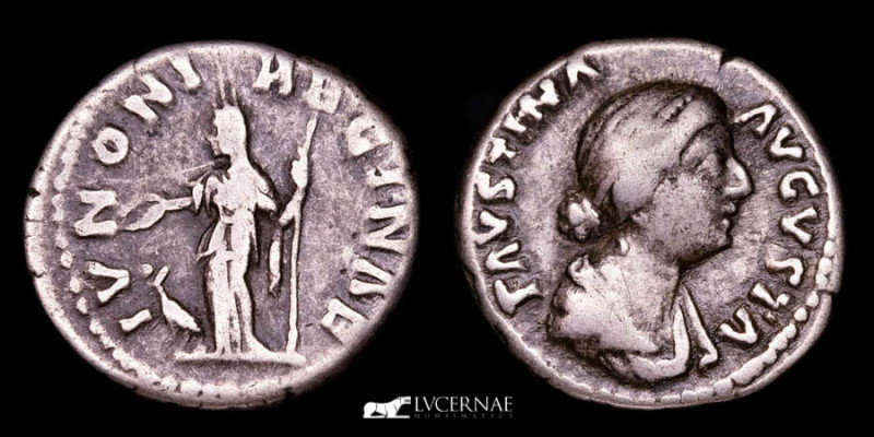 Roman Imperial

Faustina II (Augusta, 147-175) AR denarius (3.19. g 19 mm.) Rome...