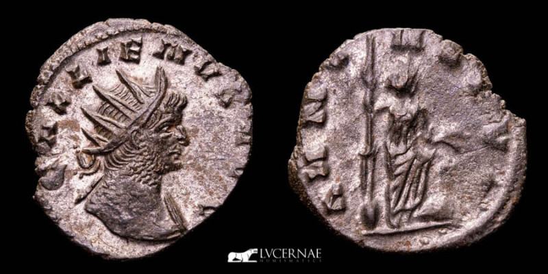 Roman Empire - Gallienus in the sole reign (260-268 A.D.) Silvered Antoninianus ...