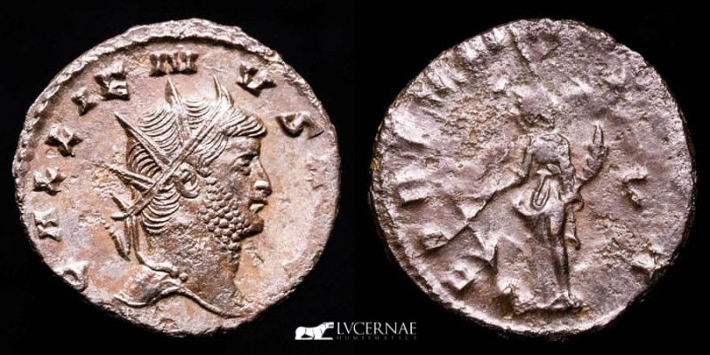 Roman Empire - Gallienus in the sole reign, 260-268. Silvered bronze Antoninianu...