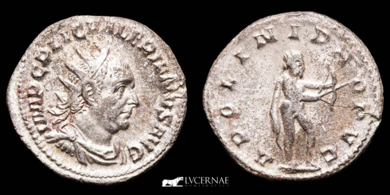 Roman Empire - Valerian I (253-260 A.D.) Silvered antoninianus (3.80 g. 22 mm.)....