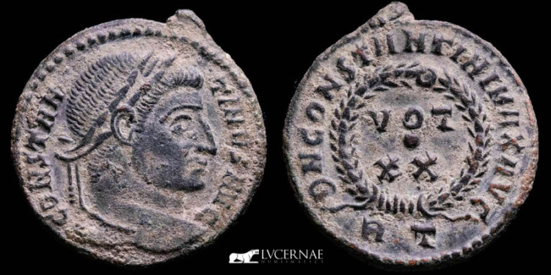 Roman Empire. - Constantine I (AD 306-337). Æ Follis. (3,23 g. 19 mm) - Rome.

C...