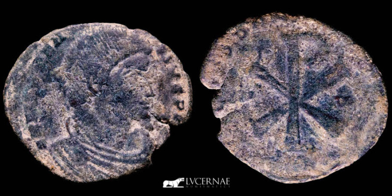 Roman Empire - Magnentius (350-353 A.D.) Æ Maiorina (4,08 g 26 mm..) Arelate (Ar...