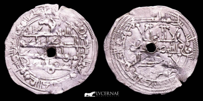 Spain - Independent Emirate of Córdoba - Muhammad I (238-273 / 852-886).

 Silve...