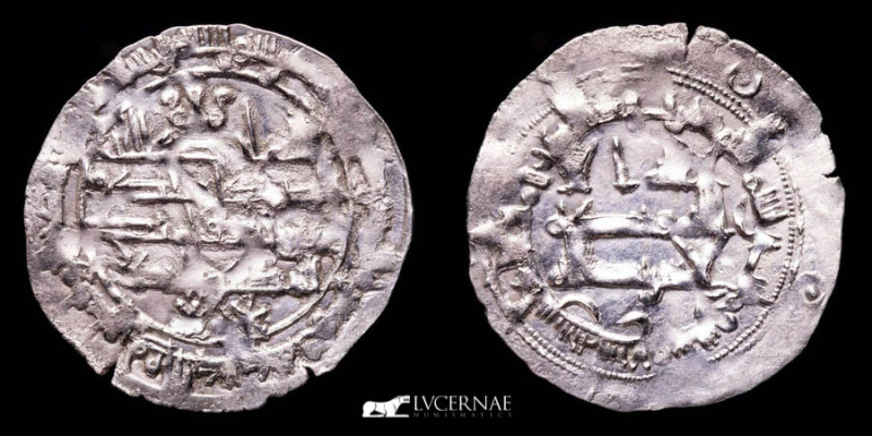 Spain - Independent Emirate of Córdoba - Muhammad I (238-273 / 852-886).

 Silve...