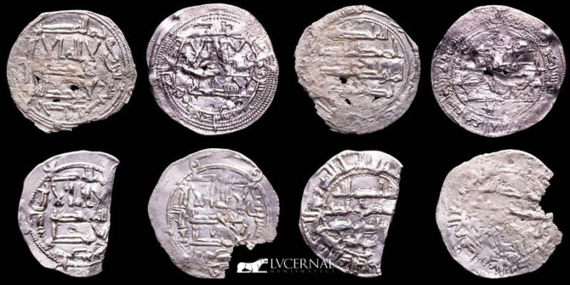 Group of 4 Cordoba`s Emirate silver dirhams

Spain - Independent Emirate of Córd...