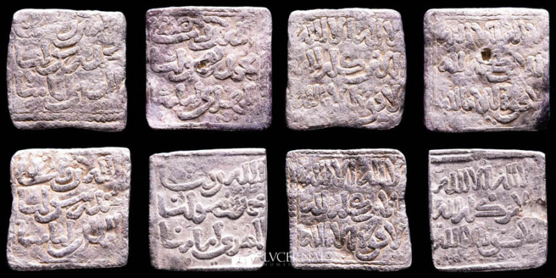 Al-Ándalus - Almohade Empire (1148 - 1228 AD)

4 x Silver Dirhams Square - Anony...