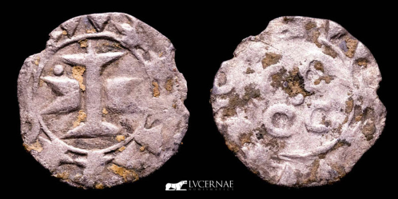 World coins, France. Medieval Languedoc. County of Melgueil - Silver denier ( ) ...