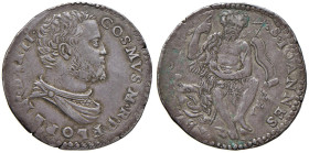 COLLEZIONE A.S. FIRENZE Cosimo I (1537-1574) Testone col titolo di duca della Repubblica di Firenze (1537-1557) - MIR 122 AG (g 9,26) RR Bella patina ...