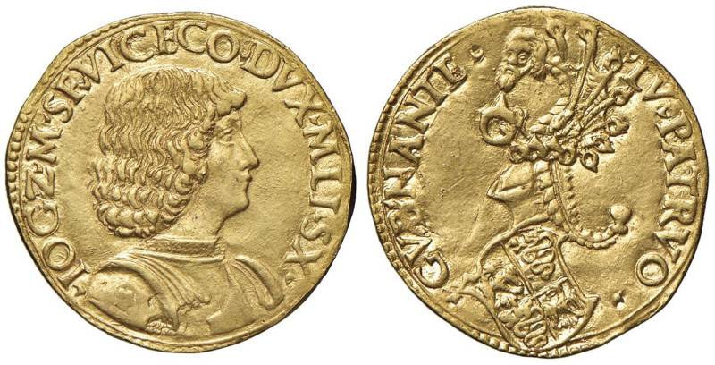 COLLEZIONE A.S. MILANO Gian Galeazzo Maria Sforza e Ludovico Maria Sforza zio e ...