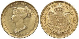 COLLEZIONE A.S. PARMA Maria Luigia (1815-1847) 40 Lire 1815 - Gig. 1 AU (g 12,88)

Status: qFDC