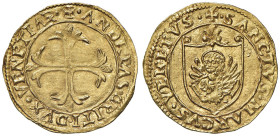 COLLEZIONE A.S. VENEZIA Andrea Gritti (1523-1538) Scudo d'oro - Pa. 3 AU (g 3,38) Esemplare eccezionale

Status: FDC