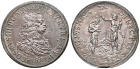 FIRENZE Cosimo III (1670-1723) Piastra 1683 - MIR 329/1 AG (g 31,17) Dalla nostra asta 38, lotto 624 con questa descrizione: "Piccole screpolature al ...