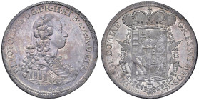 FIRENZE Pietro Leopoldo (1765-1790) Francescone 1777 sigla LS serie "Siries" - MIR 379/11 AG (g 27,36) R Moneta non circolata, con lievissimi contatti...