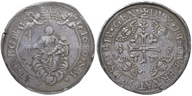 GENOVA Dogi Biennali (1528-1797) 3 Scudi 1680 sigla S M - MIR 288/6 AG (g 115,02) RRRR Una frattura, graffietti e colpi al bordo

Status: BB