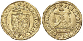 MANTOVA Federico II (1519-1540) Scudo d'oro del sole - MIR 446 AU (g 3,36) RR Splendido esemplare

Status: qFDC