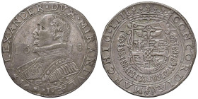 MIRANDOLA Alessandro I Pico (1602-1637) 56 Bolognini 1618 - MIR 528 AG (g 26,82) RRRR Moneta di grande rarità nota in pochissimi esemplari

Status: ...