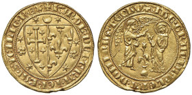 NAPOLI Carlo I d'Angiò (1266-1285) Saluto d'oro - MIR 18 AU (g 4,36) R Un modesto difetto di conio al bordo

Status: qFDC