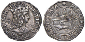 NAPOLI Federico III d'Aragona (1496-1501) Carlino - MIR 106 AG (g 3,92) R Bell'esemplare dal tondello regolare

Status: SPL