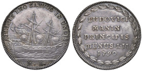 VENEZIA Lodovico Manin (1789-1797) Osella 1790 A. II - Pa. 273 AG (g 9,67) R Ex InAsta, 28, lotto 110. Bella ed intensa patina, splendido esemplare in...