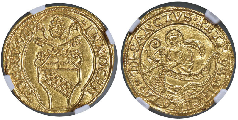 biddr - Nomisma S.p.A., Auction 70, lot 263. Innocenzo VIII (1484-1492 ...