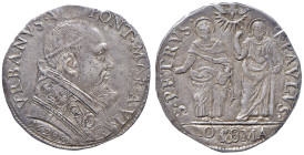 Urbano VIII (1623-1644) Testone 1628 - Munt.63 AG (g. 9,54) RRRRR Urbano VIII, nato Maffeo Barberini (Firenze 1568 - Roma 1644), fu eletto papa nel 16...