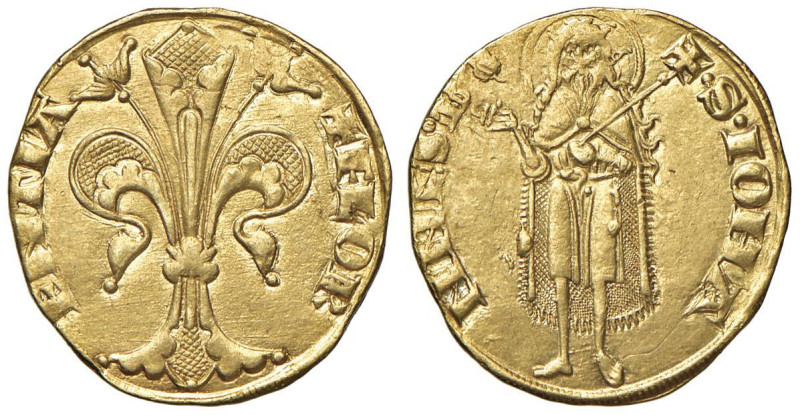 FIRENZE Repubblica (1189-1531) Fiorino, simbolo ghianda 1252-1303- Bernocchi 251...