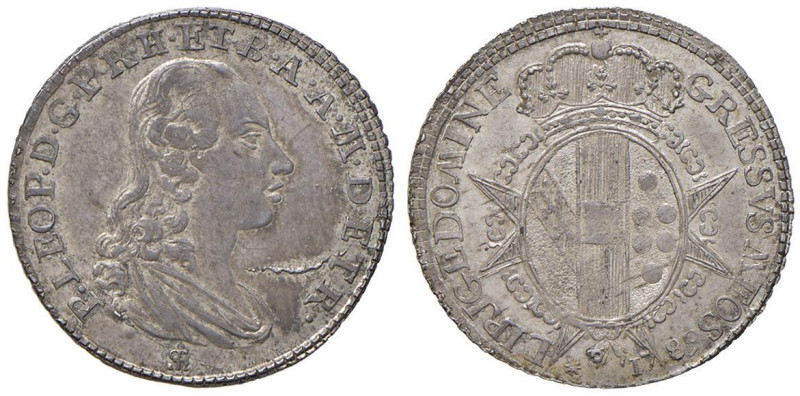 FIRENZE Pietro Leopoldo (1765-1790) Paolo 1789 - MIR 390/2 AG (g 2,68) R Bella p...