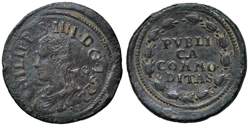 NAPOLI Filippo IV (1621-1665) Pubblica 1622 - Magliocca 43 CU (g 14,44) R

Sta...