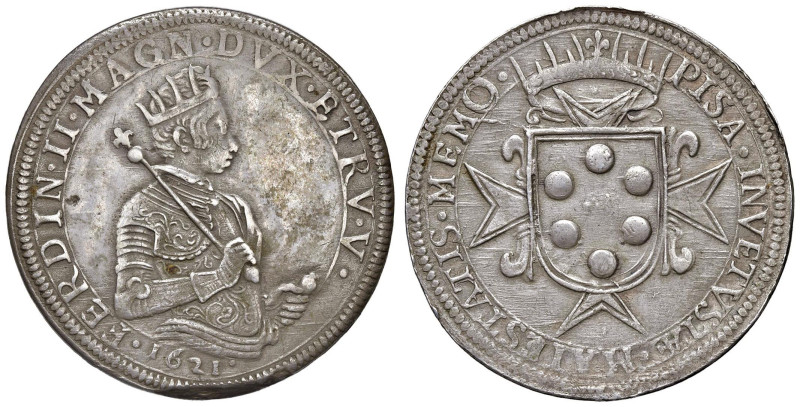 PISA Ferdinando II (1620-1670) Tallero 1621 - MIR 449 AG (g 27,90)

Status: BB...