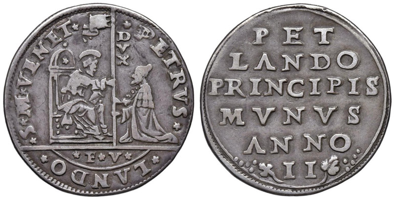 VENEZIA Pietro Lando (1539-1545) Osella A. II - Pa. 20 AG (g 9,10) RR

Status:...