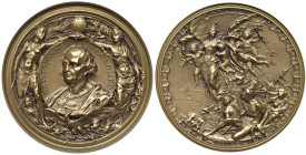 Cristoforo Colombo (1451-1506) Medaglia artistica coniata 1992 Quinto Centenario della Scoperta delle Americhe - Opus: Pogliaghi e Cappuccio, edizione...