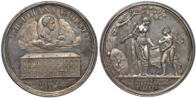 Francesco II d' Austria (1792 - 1835) Medaglia coniata 1811 Per la fondazione del Joanneum museo di Graz - Opus: Detler - Montenuovo 2378; Wurzbach 40...