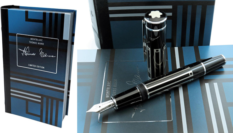 MONTBLANC Thomas Mann -Penna Stilografica- Edizione limitata 09065/12000. Corpo ...