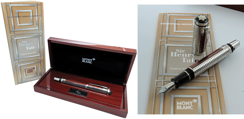 MONTBLANC Sir. Henty Tate -Penna Stilografica- Serie “ PATRON OF ART “. Edizione...