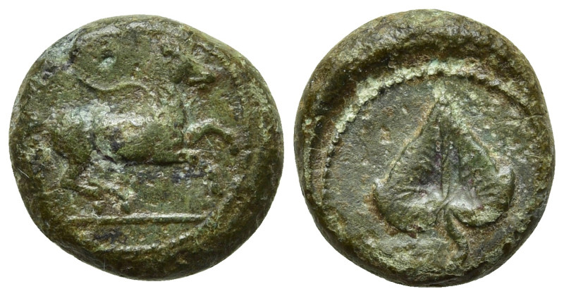 SICILY. Uncertain Mercenaries. Ae (Circa 344-336 BC). 

Obv: Horse galloping r...