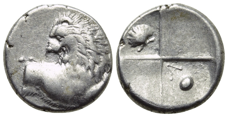 THRACE. Chersonesos. Hemidrachm (Circa 386-338 BC). 

Obv: Forepart of lion ri...