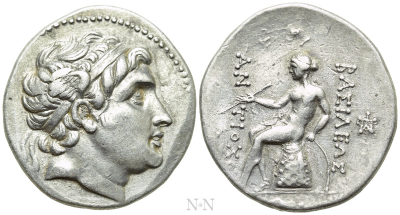 SELEUKID KINGDOM. Antiochos Hierax (Circa 242-227 BC). Tetradrachm. Alexandria T...