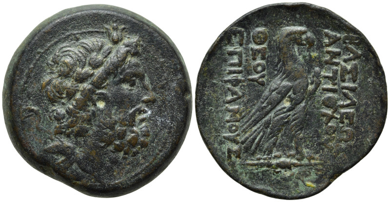 SELEUKID KINGDOM. Antiochos IV Epiphanes (175-164 BC). Ae. Antioch on the Oronte...