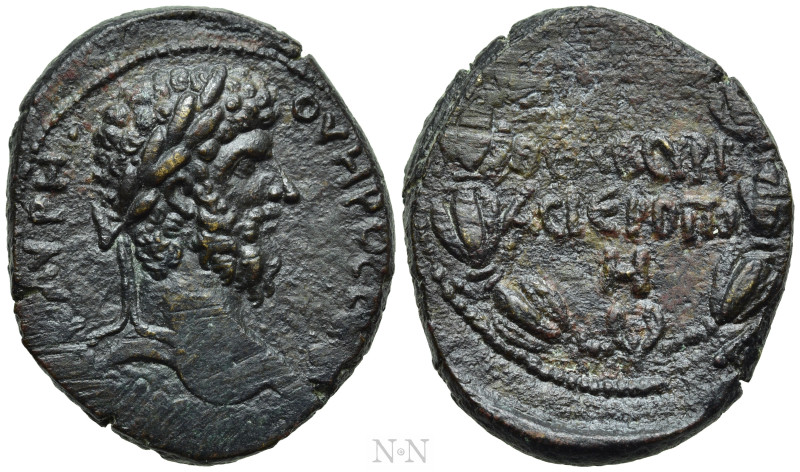 CYRRHESTICA. Hierapolis. Lucius Verus (161-169). Ae. 

Obv: [...] ΑΥΡΗ ΟΥΗΡΟϹ ...