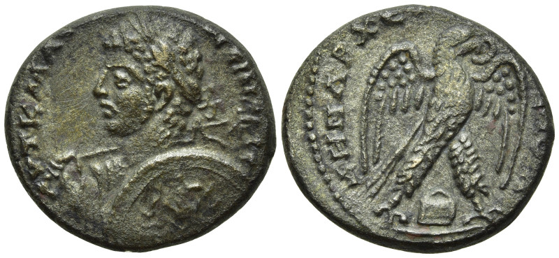 MESOPOTAMIA. Edessa. Caracalla (198-217). Tetradrachm. 

Obv: AVT K M AY ANTΩN...