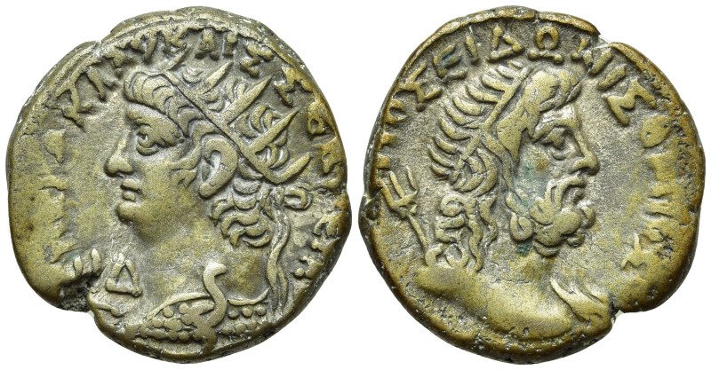 EGYPT. Alexandria. Nero (54-68). BI Tetradrachm. Dated RY 14 (AD 67/8). 

Obv:...